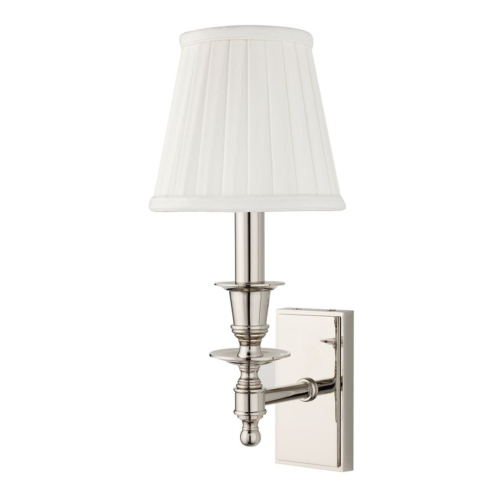Ludlow Wall Sconce 5" - Polished Nickel