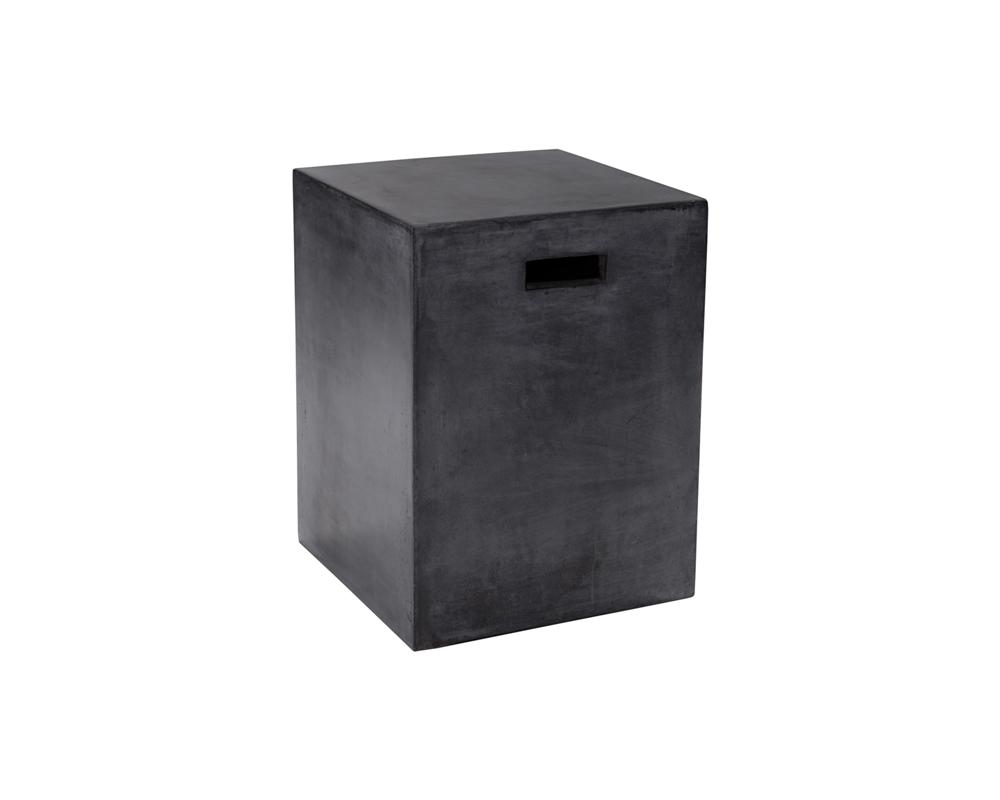 Castor End Table - Black