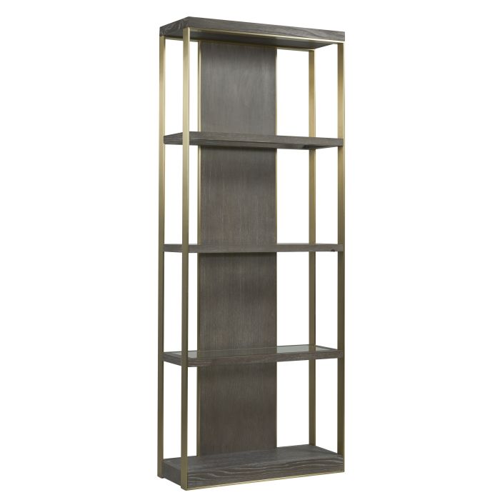 Libby Langdon Wesley Etagere, Cerused Espresso