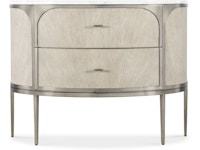 Modern Mood Two Drawer Nightstand, Diamond Finish