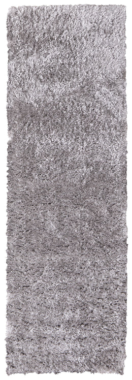 Darian Modern Solid Silver Gray Area Rug (9' x 12')