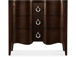 Bella Donna Three-Drawer Nightstand