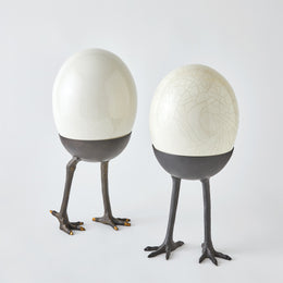 Ostrich Egg on Legs : Ostrich Egg on Legs (Standing)