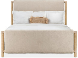 Retreat King Upholstered Panel Bed