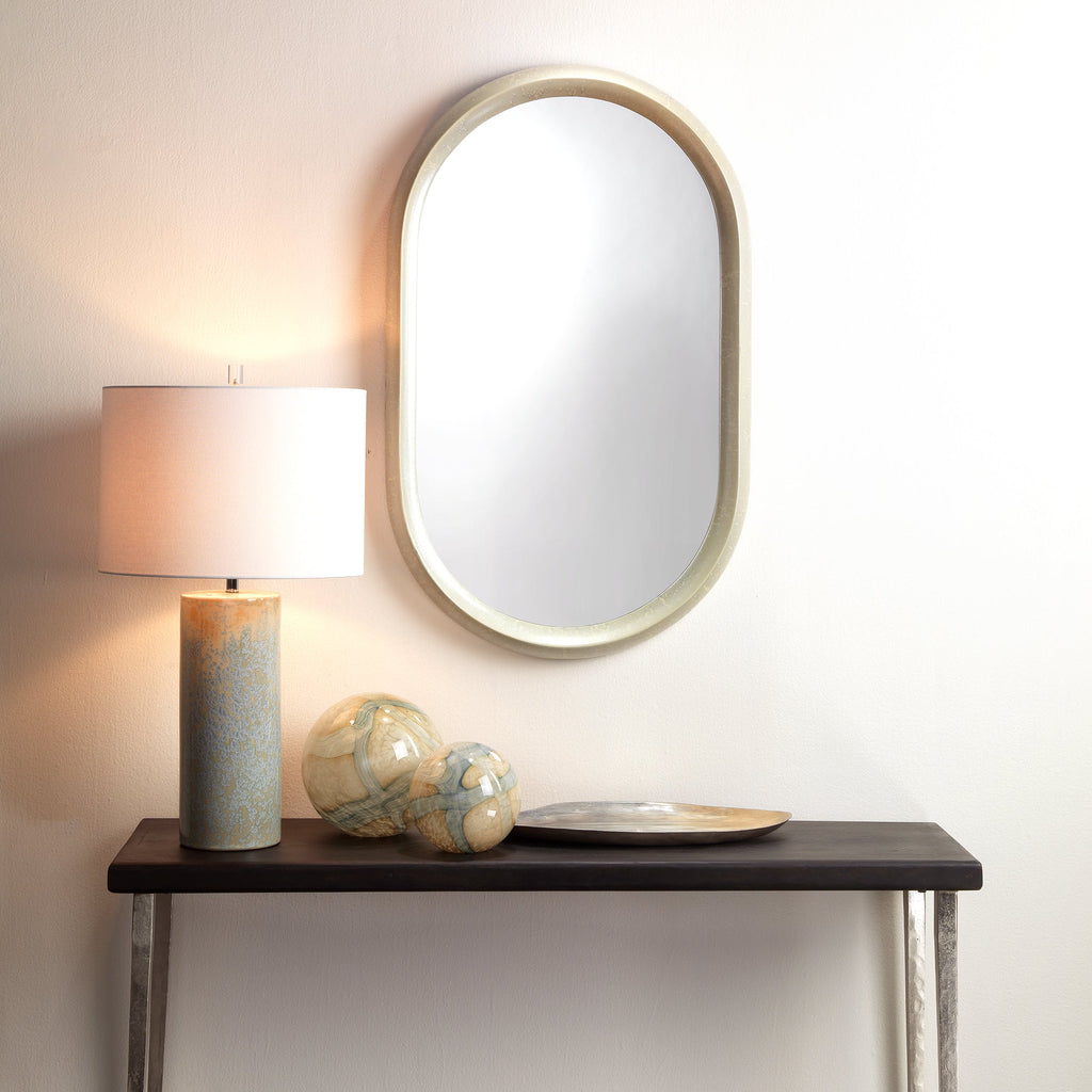 Altitude Oval Mirror-Grey