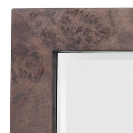 Chandler Rectangle Mirror-Charcoal