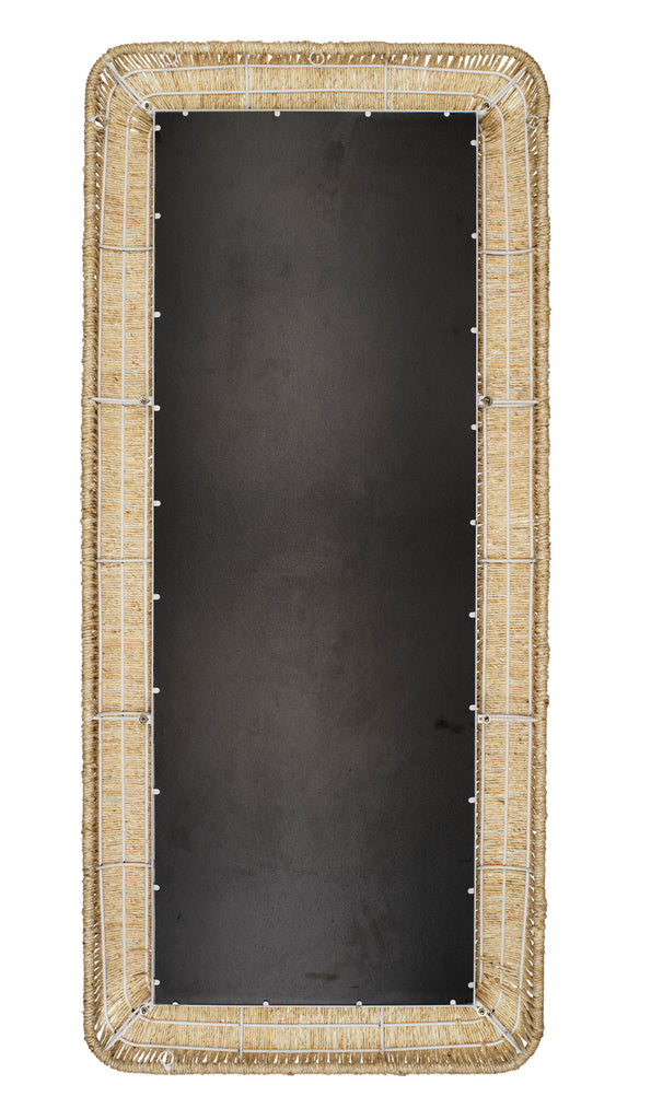 Hollis Rectangle Rope Floor Mirror