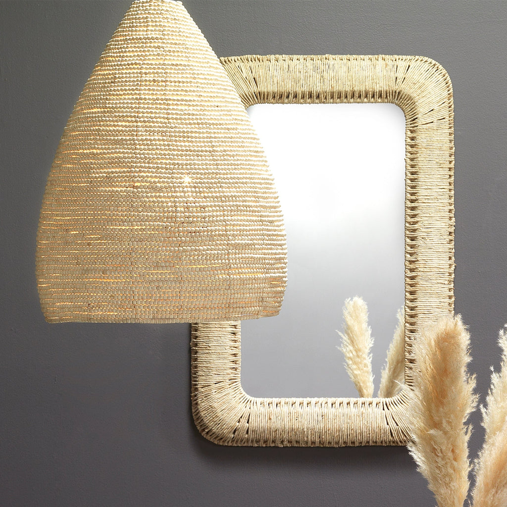 Hollis Rectangle Mirror-Natural