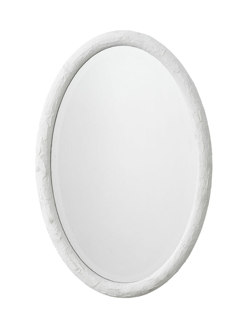 Ovation Oval Mirror-White