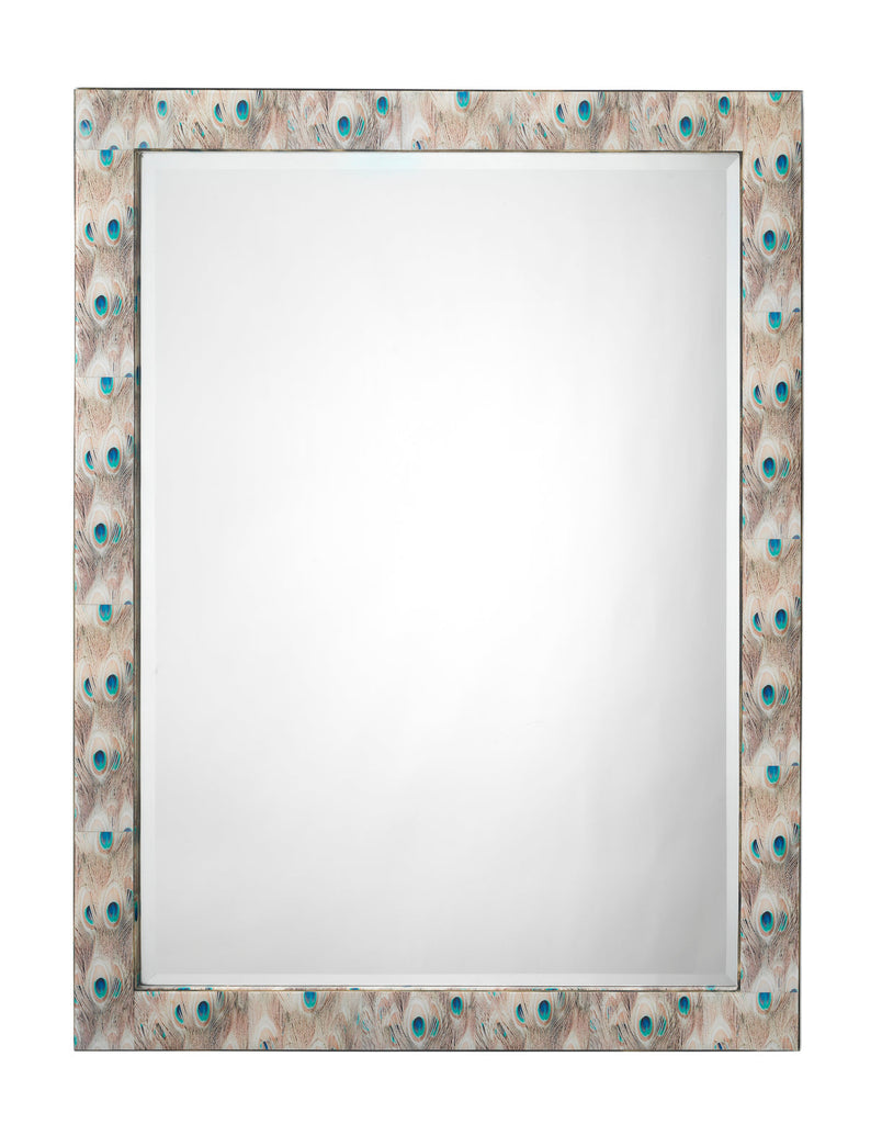 Plume Rectangle Mirror-Cream