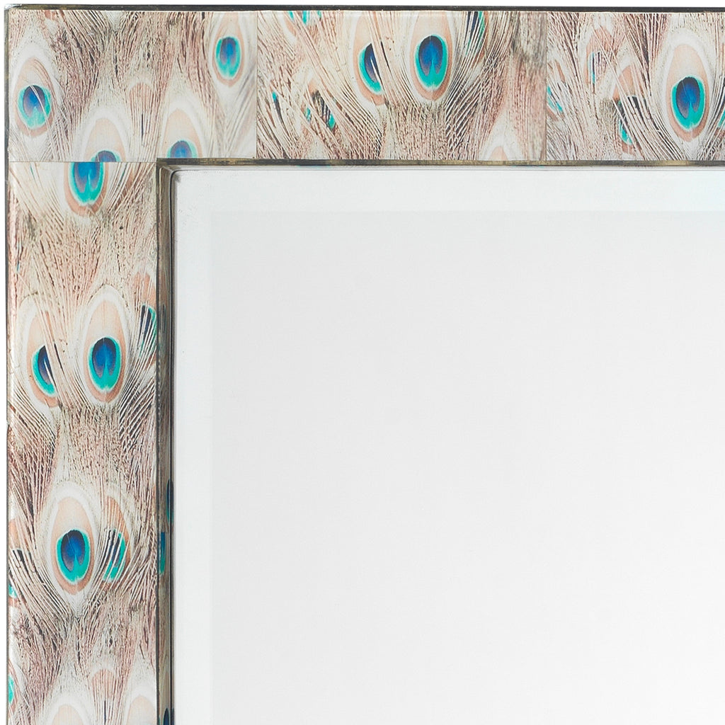 Plume Rectangle Mirror-Cream