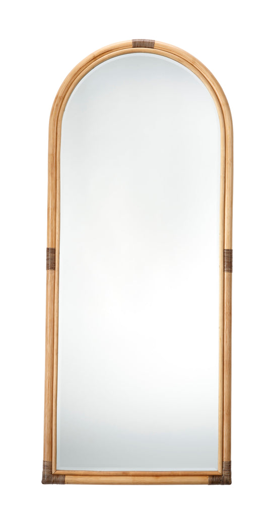 Saltwater Floor Mirror, Natural