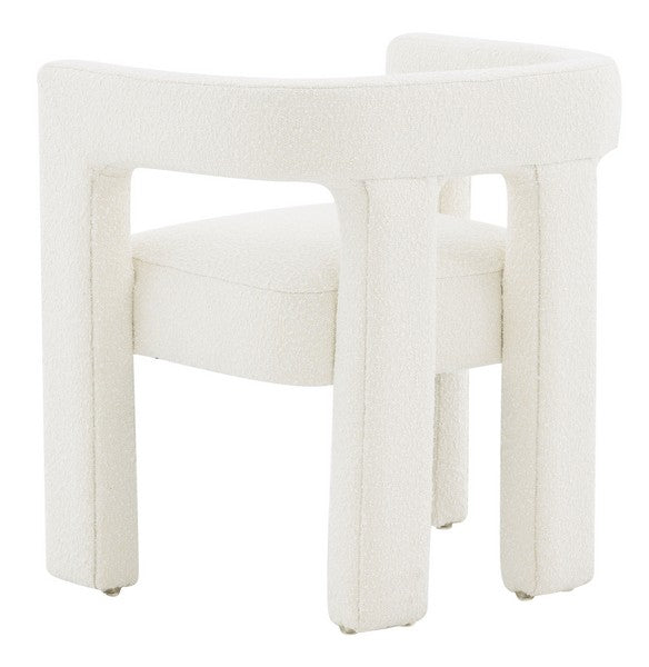 Deandre Contemporary Boucle Dining Chair