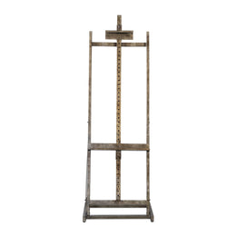 Grayfox Art Easel, Brushed Iron