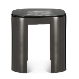 Sev Graphite Accent Table