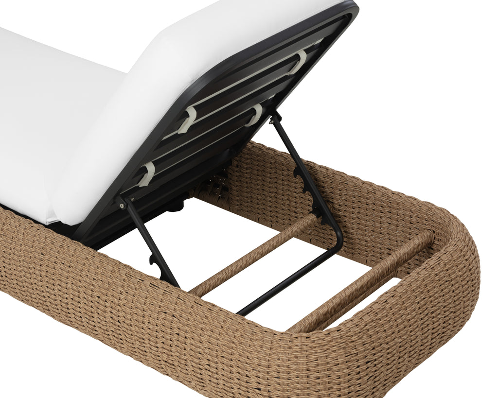 Barcelona Lounger - Natural - Stinson White