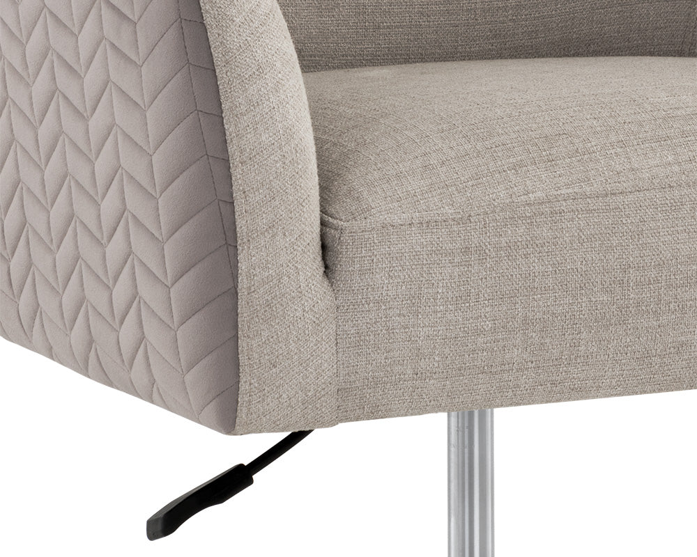 Holland Office Chair - Zenith Taupe Grey / Taupe Sky