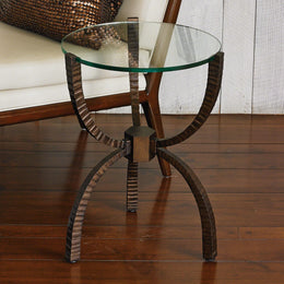 Teton Accent Table : Teton Accent Table (Bronze)