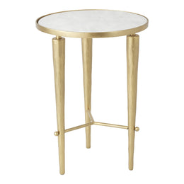 Jasper Accent Table : Jasper Accent Table (Brass)