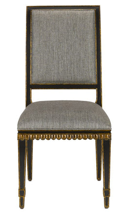 Ines Peppercorn Black Chair