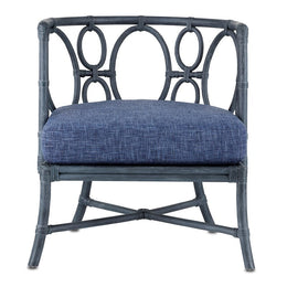 Tegal Finn Navy Chair