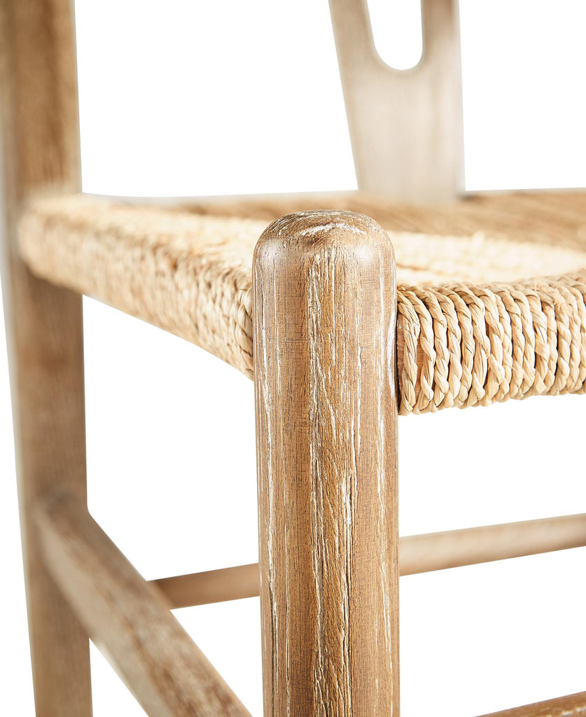 Broomstick Chair, Oak and Woven Seagrass