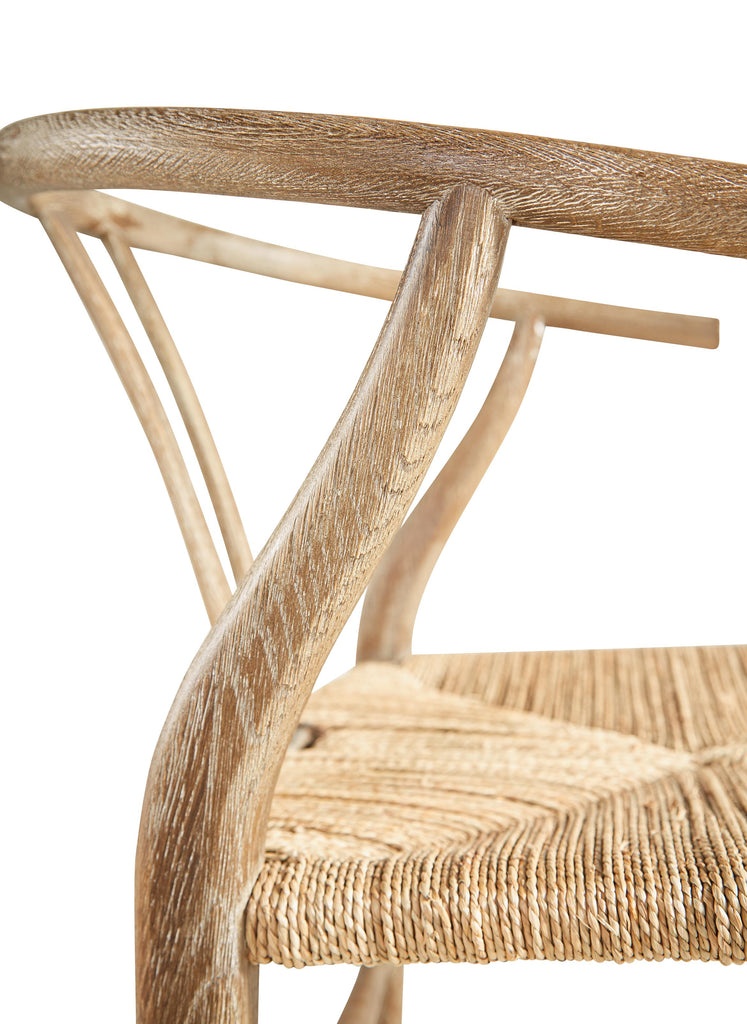 Broomstick Chair, Oak and Woven Seagrass