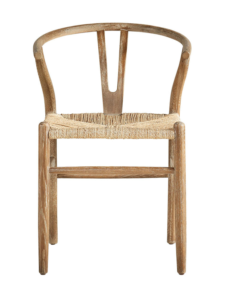 Broomstick Chair, Oak and Woven Seagrass