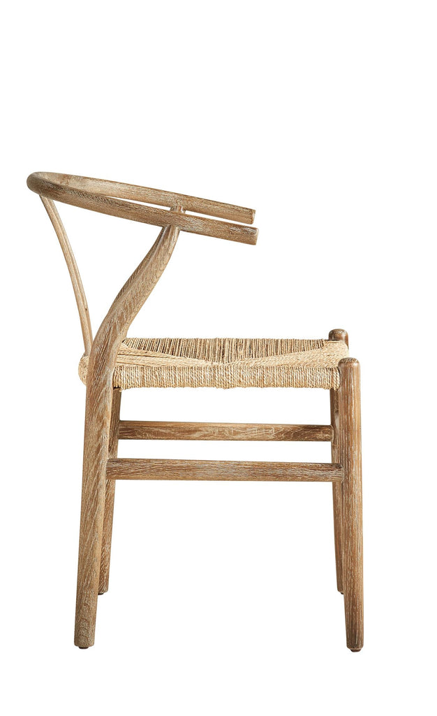 Broomstick Chair, Oak and Woven Seagrass