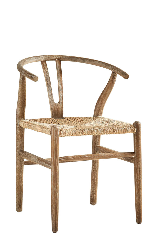 Broomstick Chair, Oak and Woven Seagrass