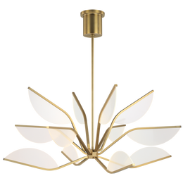 Belterra 38 Chandelier - Natural Brass