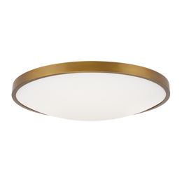 Vance 13 Flush Mount - Aged Brass