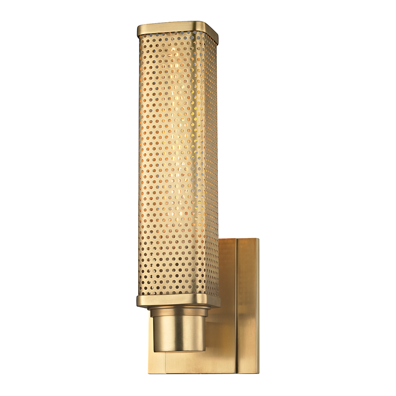 Gibbs Wall Sconce 12" - Aged Brass