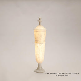 Alexander Alabaster Lighted Urn