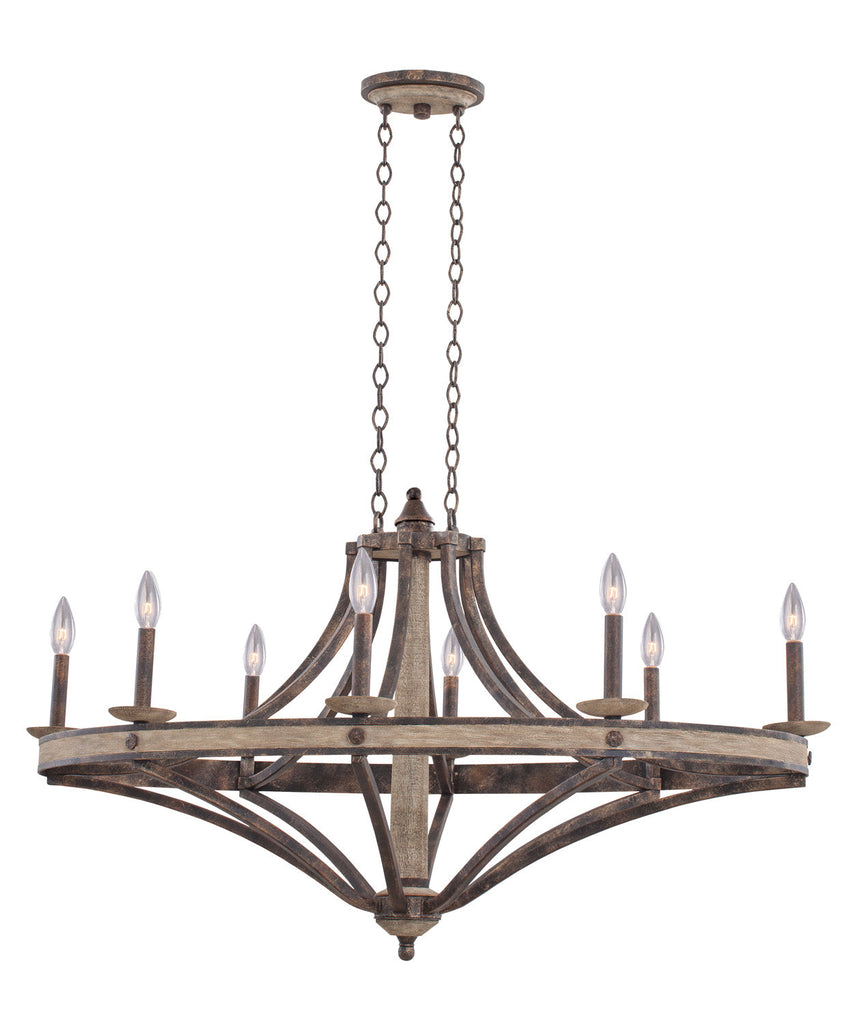 Coronado 8-Light Oval Chandelier