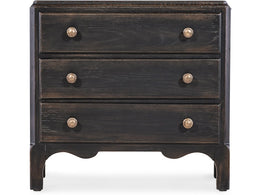 Americana Three-Drawer Nightstand