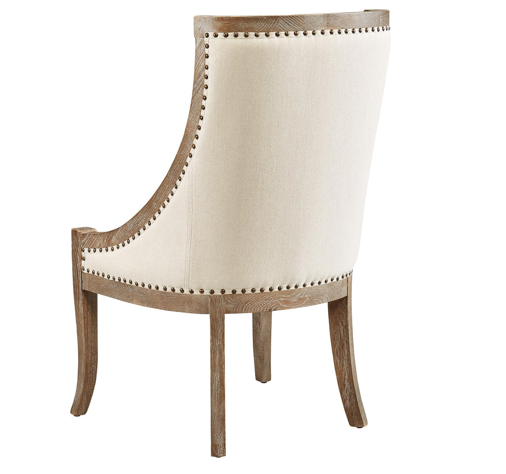 Linen Scoop Chair