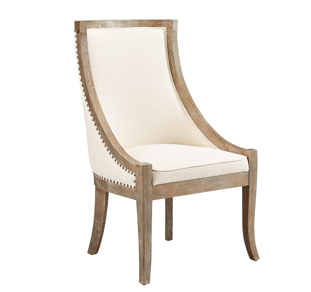 Linen Scoop Chair