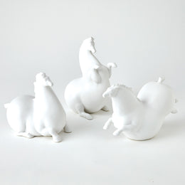 Libertino Horse : Libertino Horse (Matte White)