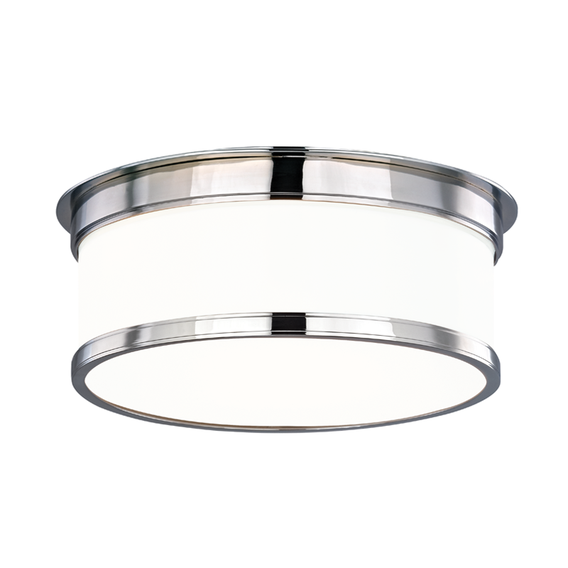 Geneva Flush Mount 12" - Polished Chrome