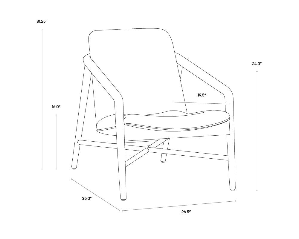 Cinelli Lounge Chair