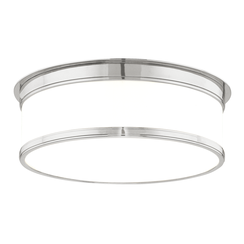 Geneva Flush Mount 5" - Satin Nickel