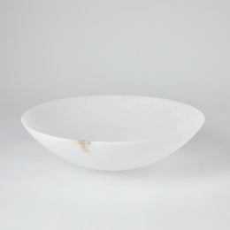 Wide Alabaster Bowl