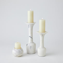 Caly x Candle Holder : Caly x Candle Holder (Large / White)