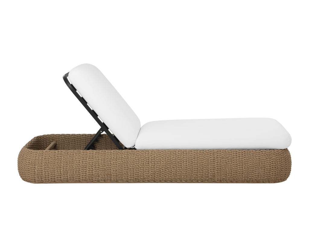 Barcelona Lounger - Natural - Stinson White