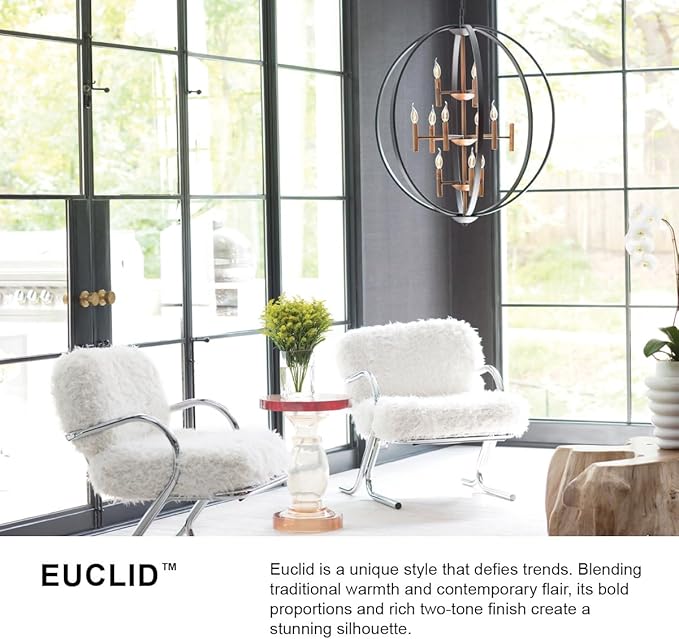 Euclid Extra Large Orb Chandelier