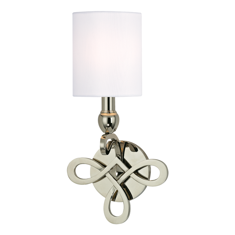 Pawling Wall Sconce 8" - Polished Nickel