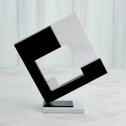 Abstract Sculpture, Matte Black