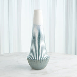 Striped Flair Vase : Striped Flair Vase (Large / Lamb's Ear)