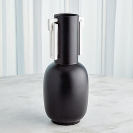 Grecian Handled Vase : Grecian Handled Vase (Matte Black)